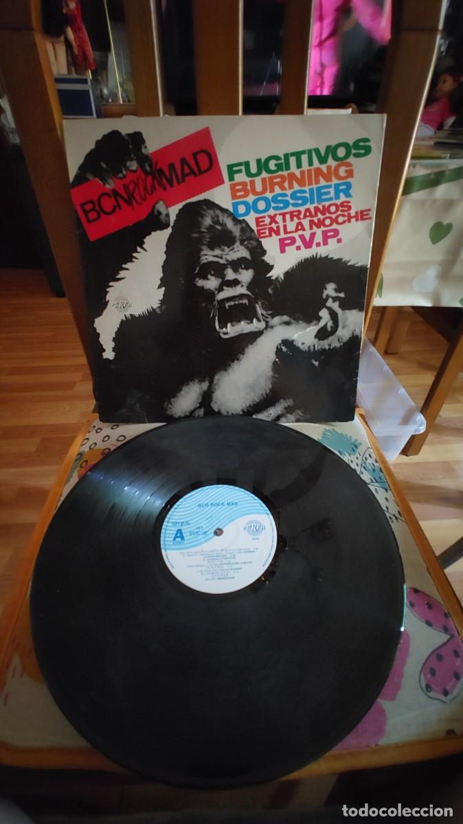 Discos de vinilo: BCNROCKMAD-LP BURNING P.V.P. FUGITIVOS DOSSIER