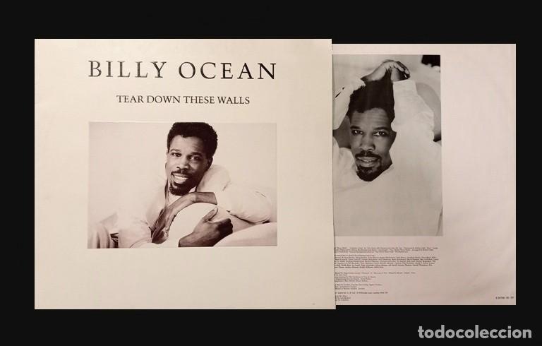 Discos de vinilo: [LP VINILO]. BILLY OCEAN. TEAR DOWN THESE WALLS. - Foto 2