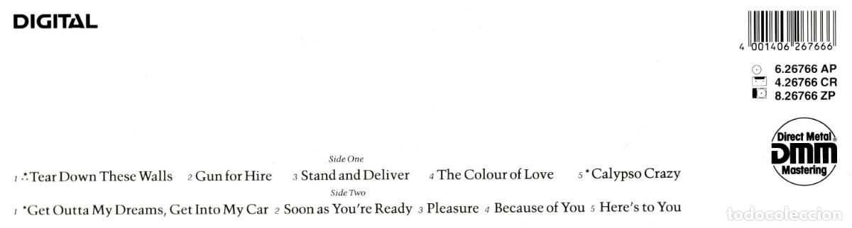 Discos de vinilo: [LP VINILO]. BILLY OCEAN. TEAR DOWN THESE WALLS. - Foto 8