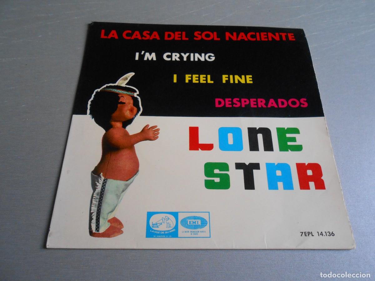 Discos de vinilo: LONE STAR, EP, LA CASA DEL SOL NACIENTE + 3, A&Ntilde;O 1964, LA VOZ DE SU AMO 7EPL 14.136
