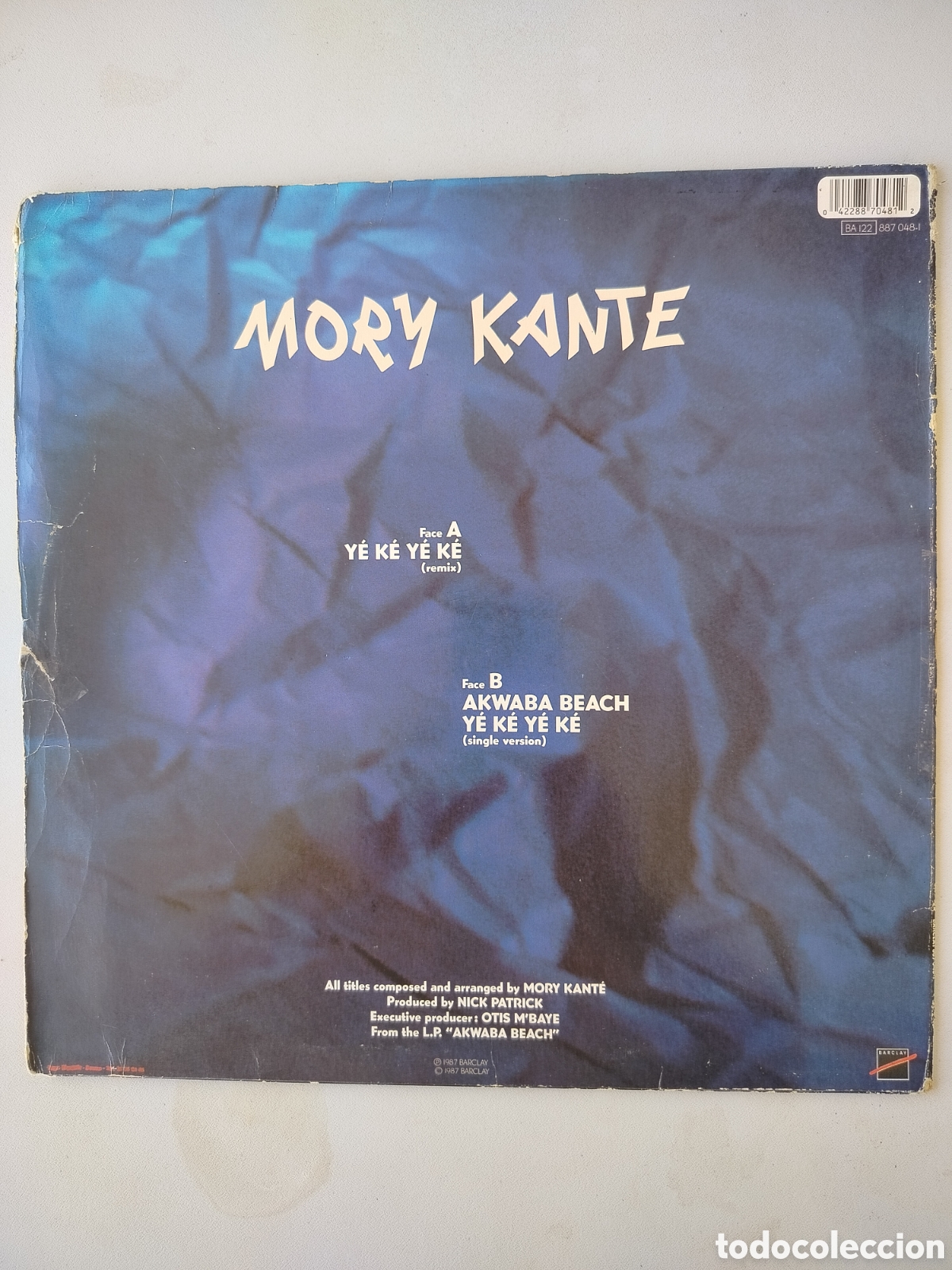 Discos de vinilo: Mory Kante Maxi-Single - Foto 2