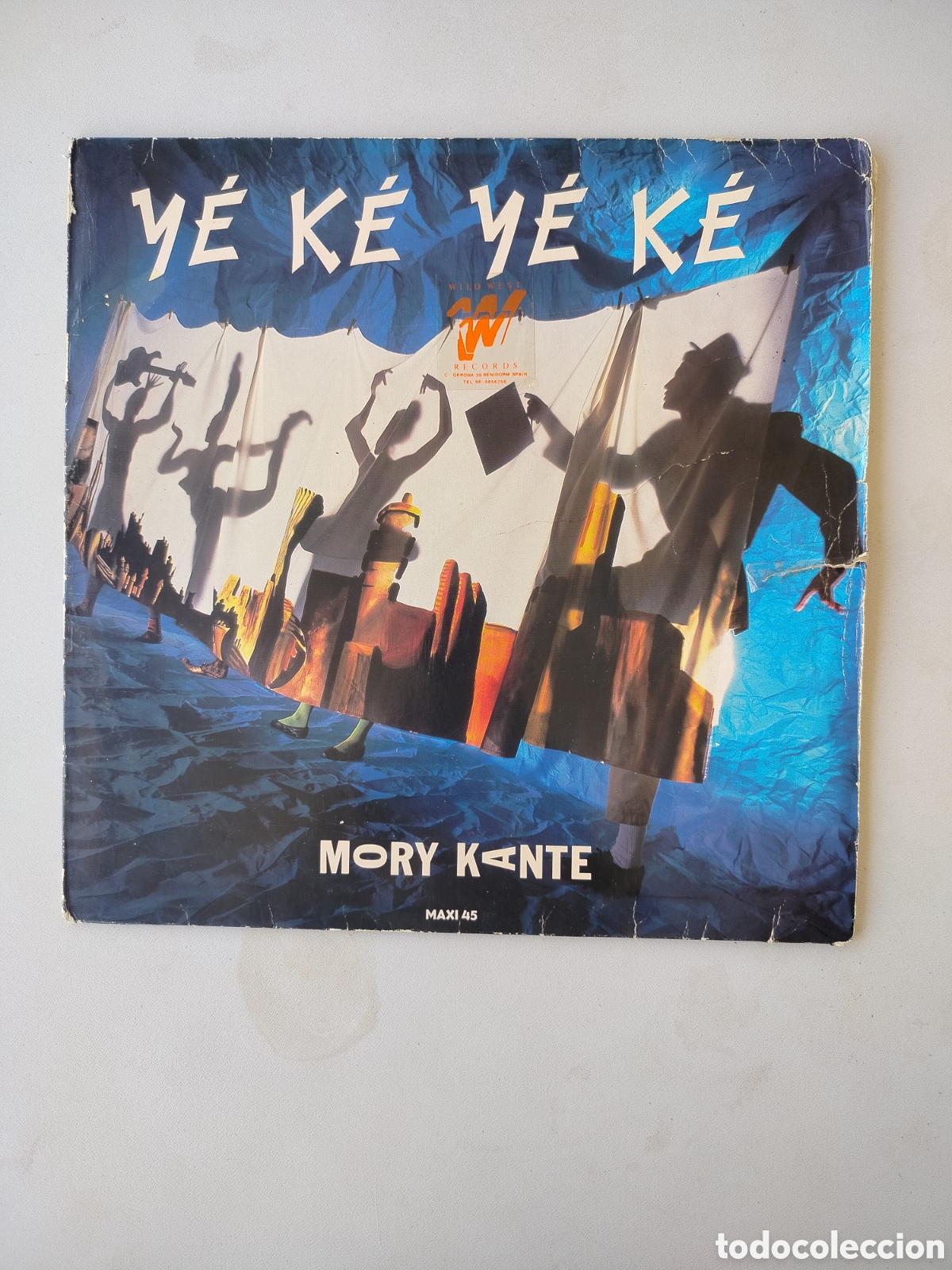 Discos de vinilo: Mory Kante Maxi-Single