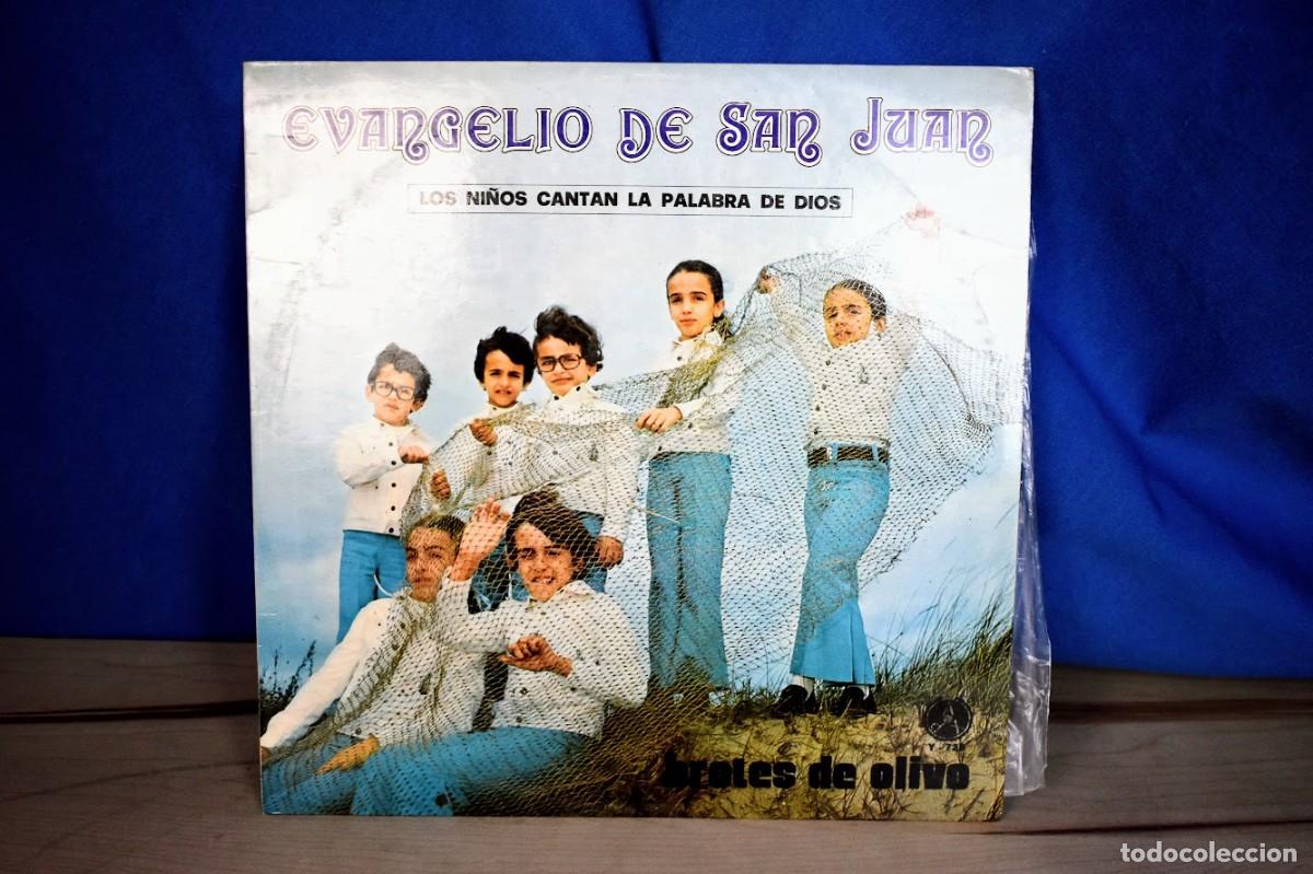 Discos de vinilo: LP vinilo Brotes de Olivo Evangelio de San Juan a&ntilde;o 1974