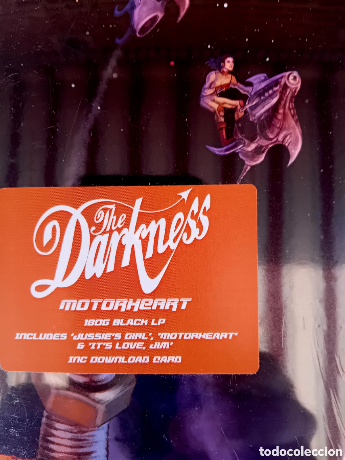 Discos de vinilo: THE DARKNESS. MOTORHEART. 2021 - Foto 2