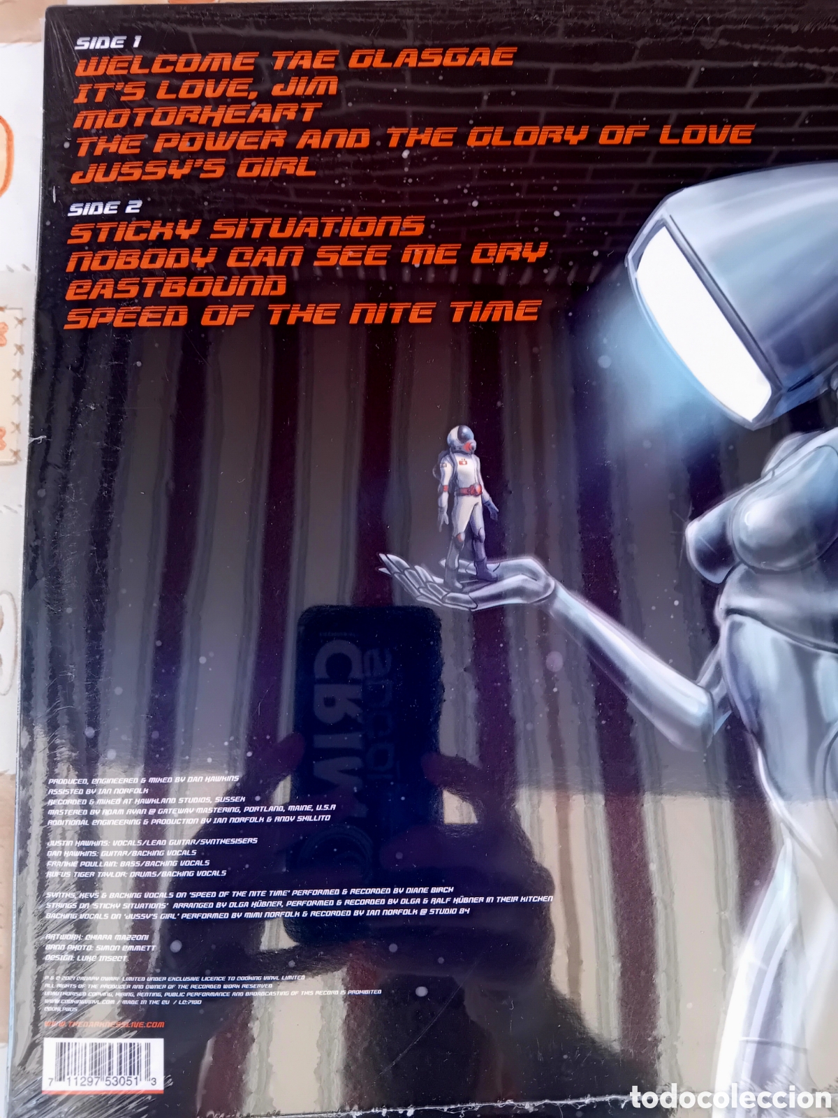 Discos de vinilo: THE DARKNESS. MOTORHEART. 2021 - Foto 4