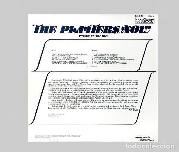Discos de vinilo: [LP VINILO]. THE PLATTERS. THE PLATTERS NOW. - Foto 7