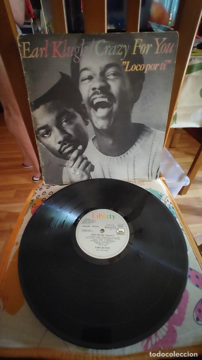 Discos de vinilo: EARL KLUGH-LP CRAZY FOR YOU