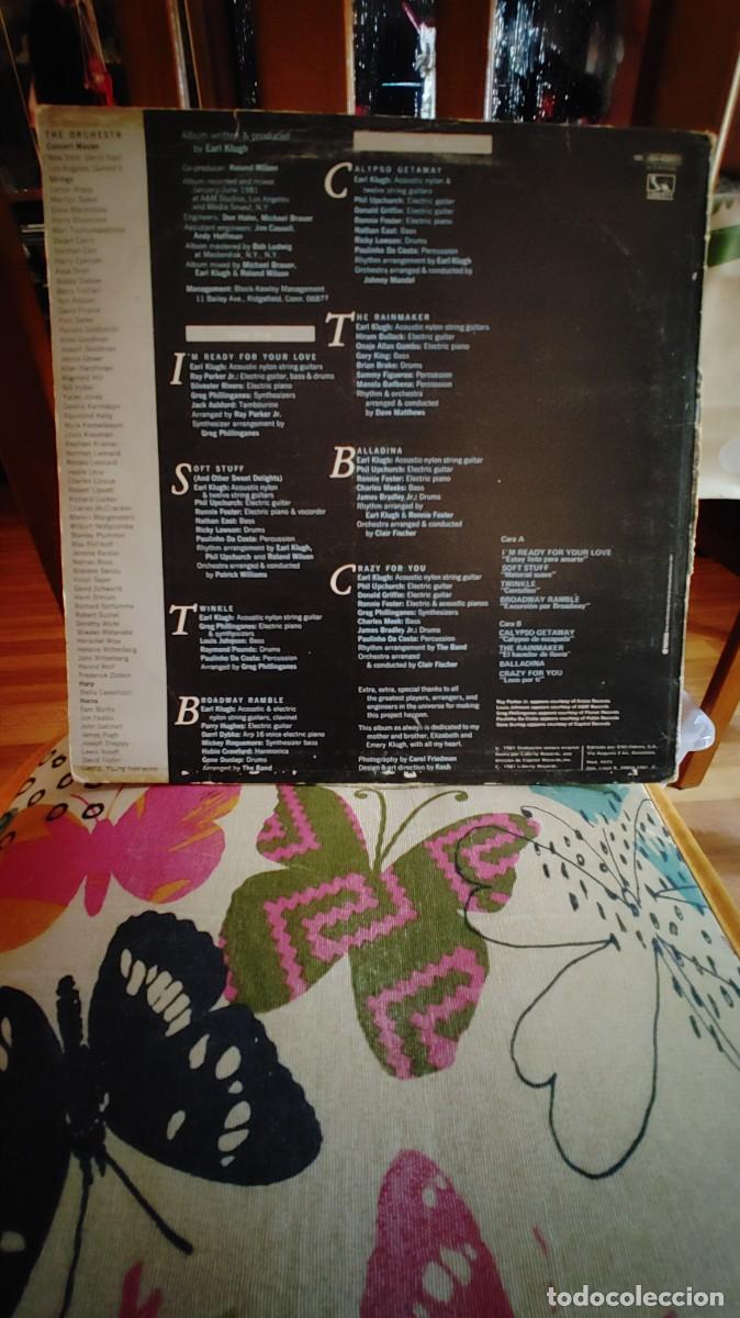 Discos de vinilo: EARL KLUGH-LP CRAZY FOR YOU - Foto 2