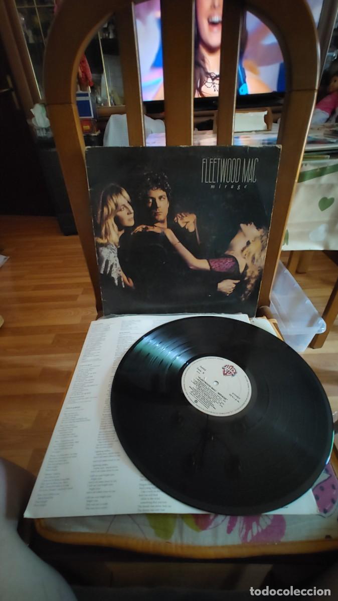 Discos de vinilo: FLEETWOOD MAC-LP MIRAGE-ENCARTE LETRAS