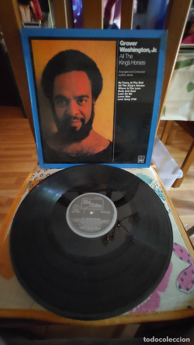 Discos de vinilo: GROVER WASHINGTON JR-LP ALL THE KING`S HORSES