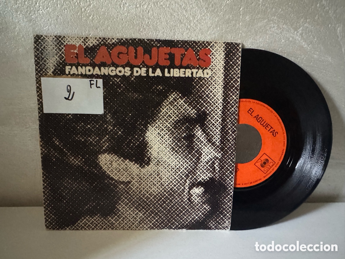 Discos de vinilo: El agujetas- Fandangos de la libertad