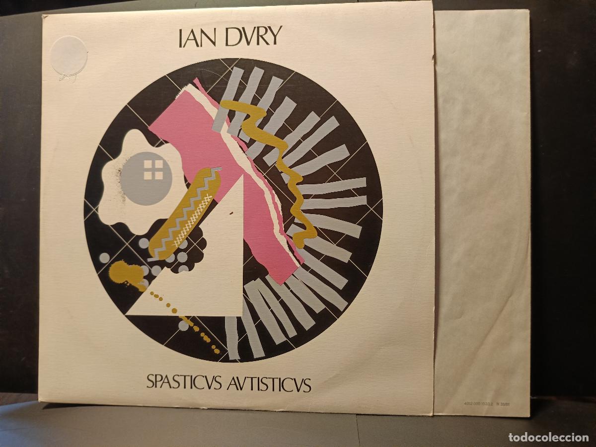 Discos de vinilo: IAN DURY SPASTICUS AVTISTICUS lp espa&ntilde;a 1981 pdeluxe