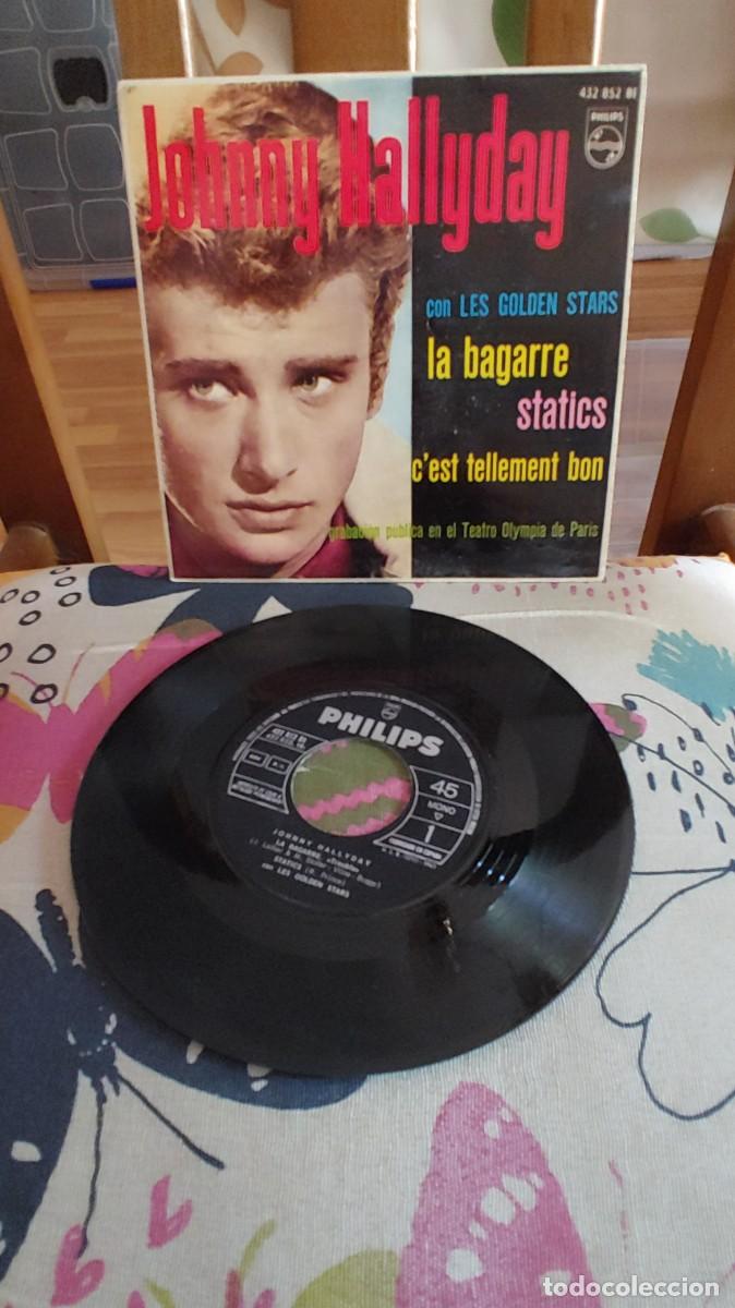 Discos de vinilo: JOHNNY HALLYDAY-EP LA BAGARRE +3