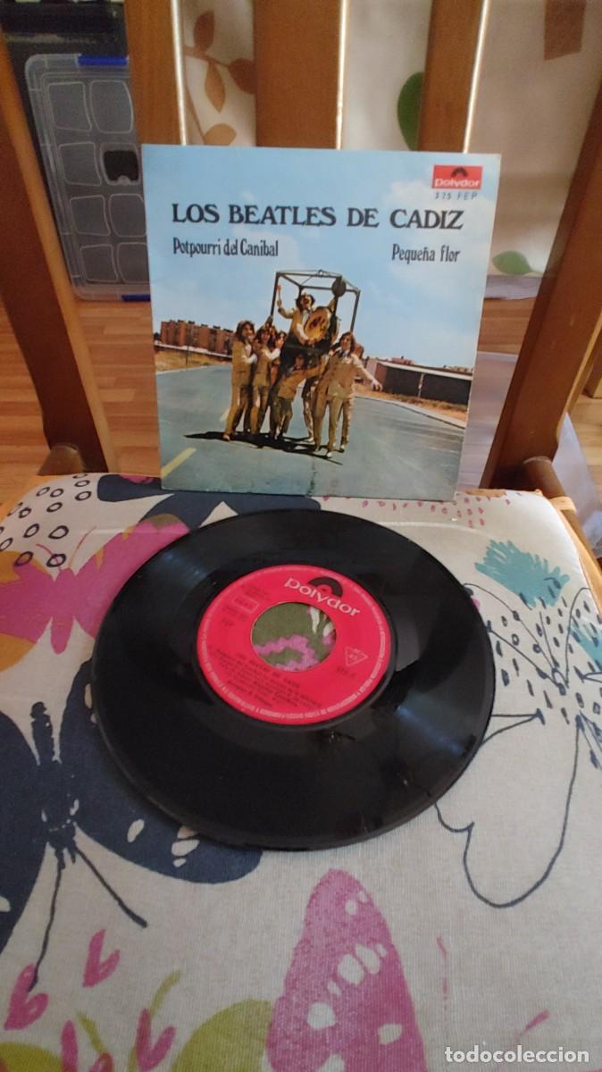 Discos de vinilo: LOS BEATLES DE CADIZ-EP POTPOURRI DEL CANIBAL