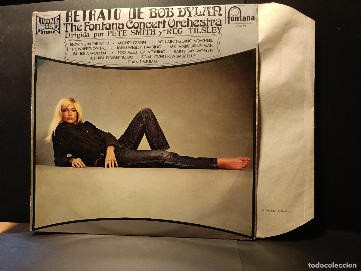 Discos de vinilo: BOB DYLAN COVER - THE FONTANA CONCERT RETRATO DE BOB DYLAN LP ESPA&Ntilde;A 1970 PDELUXE