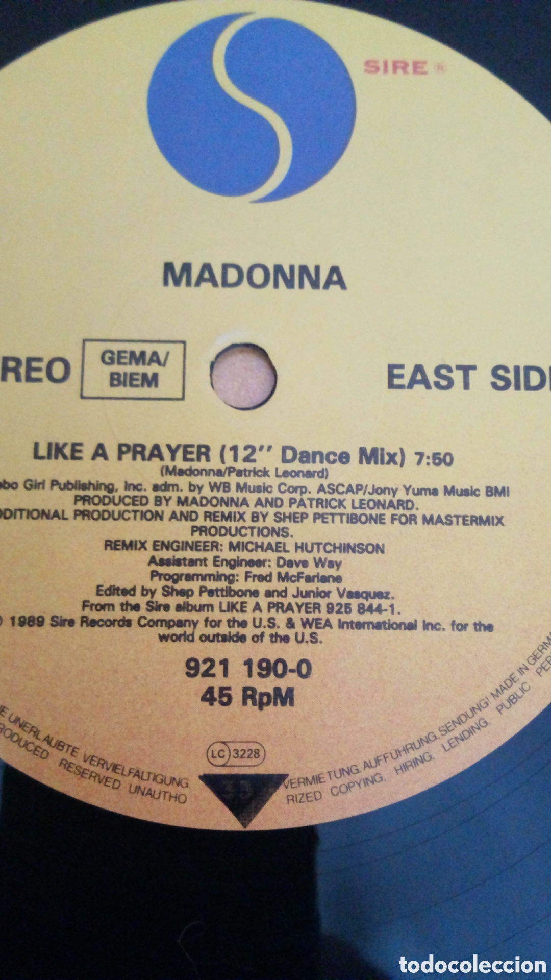 Discos de vinilo: Madonna vinilo disco - Foto 2