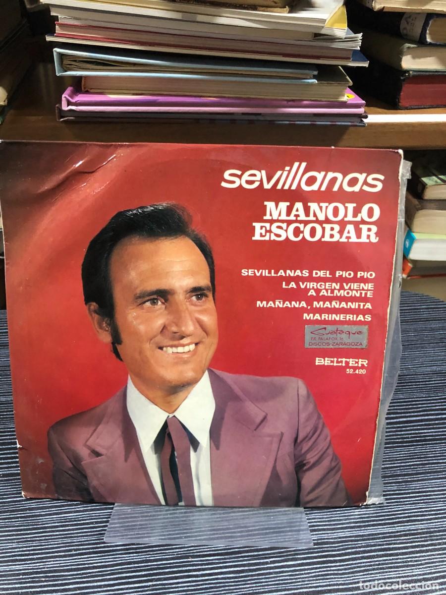 Discos de vinilo: Sevillanas del pio pio (Belter 52.420) Manolo Escobar
