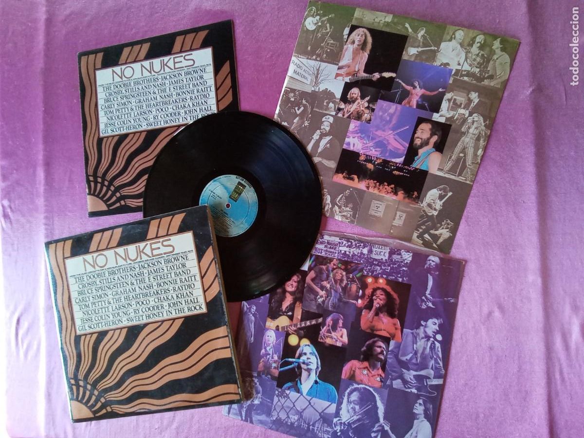 Discos de vinilo: NO NUKES SPRINTER JAMES TAYLOR POCO COLIN YOUNG TRIPLE 1979 LP L32 21