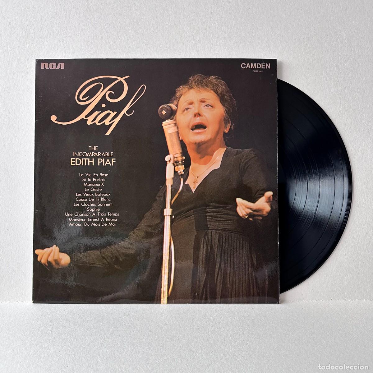 Discos de vinilo: Edith Piaf - The Incomparable Edith Piaf (LP)