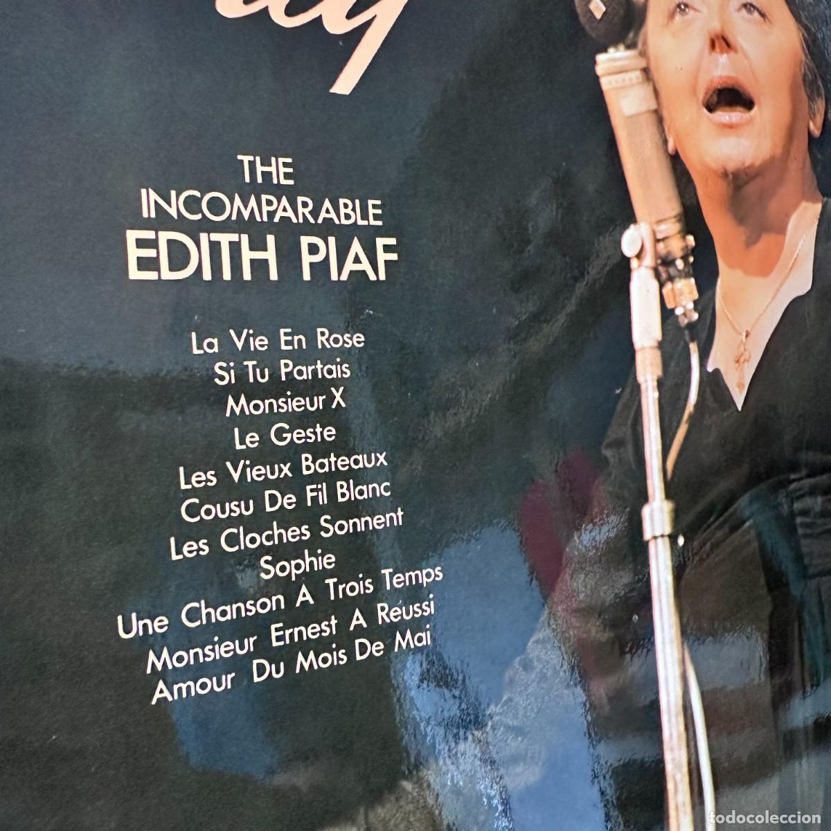 Discos de vinilo: Edith Piaf - The Incomparable Edith Piaf (LP) - Foto 2