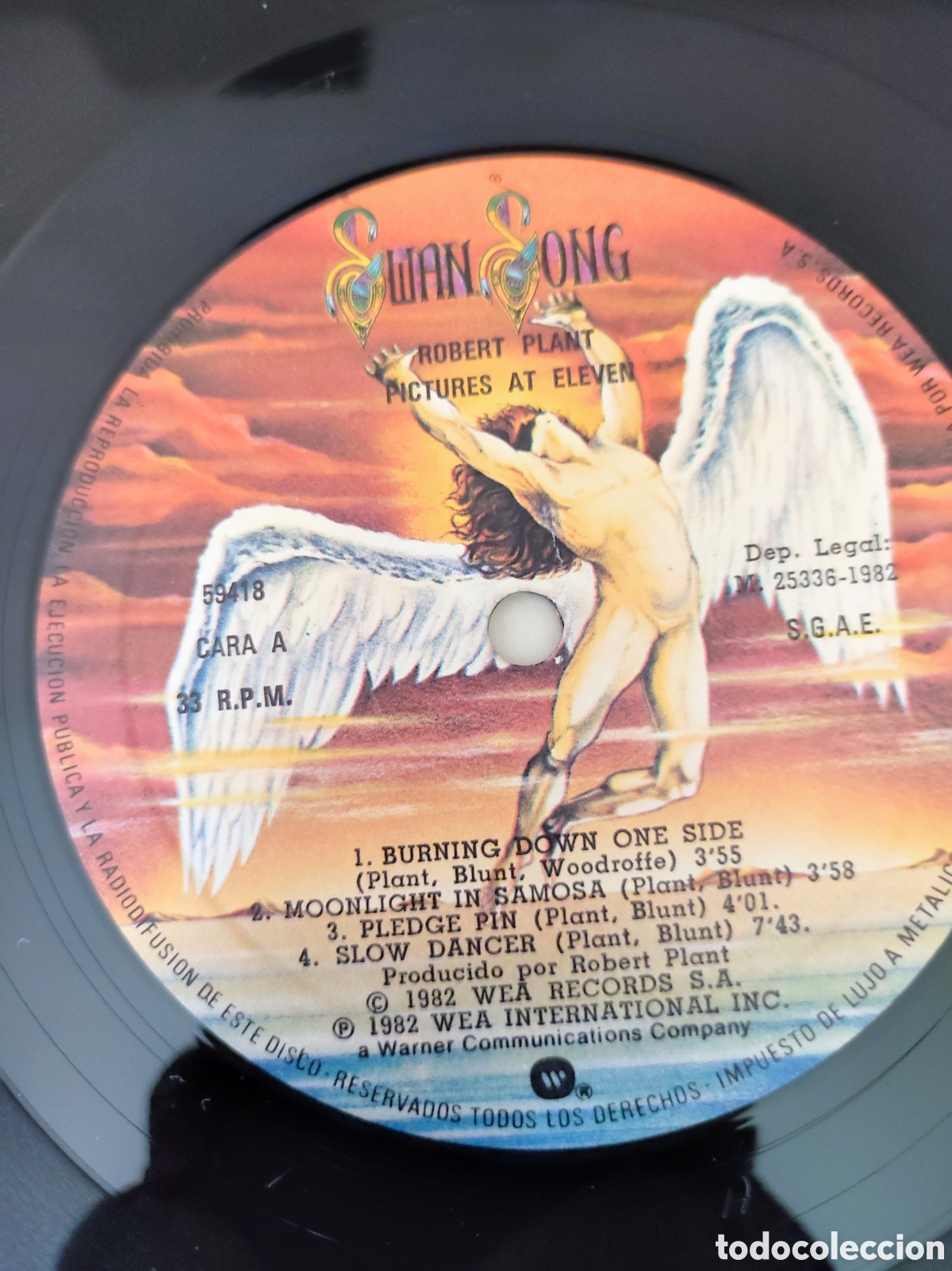 Discos de vinilo: ROBERT PLANT - PICTURES AT ELEVEN - Foto 5
