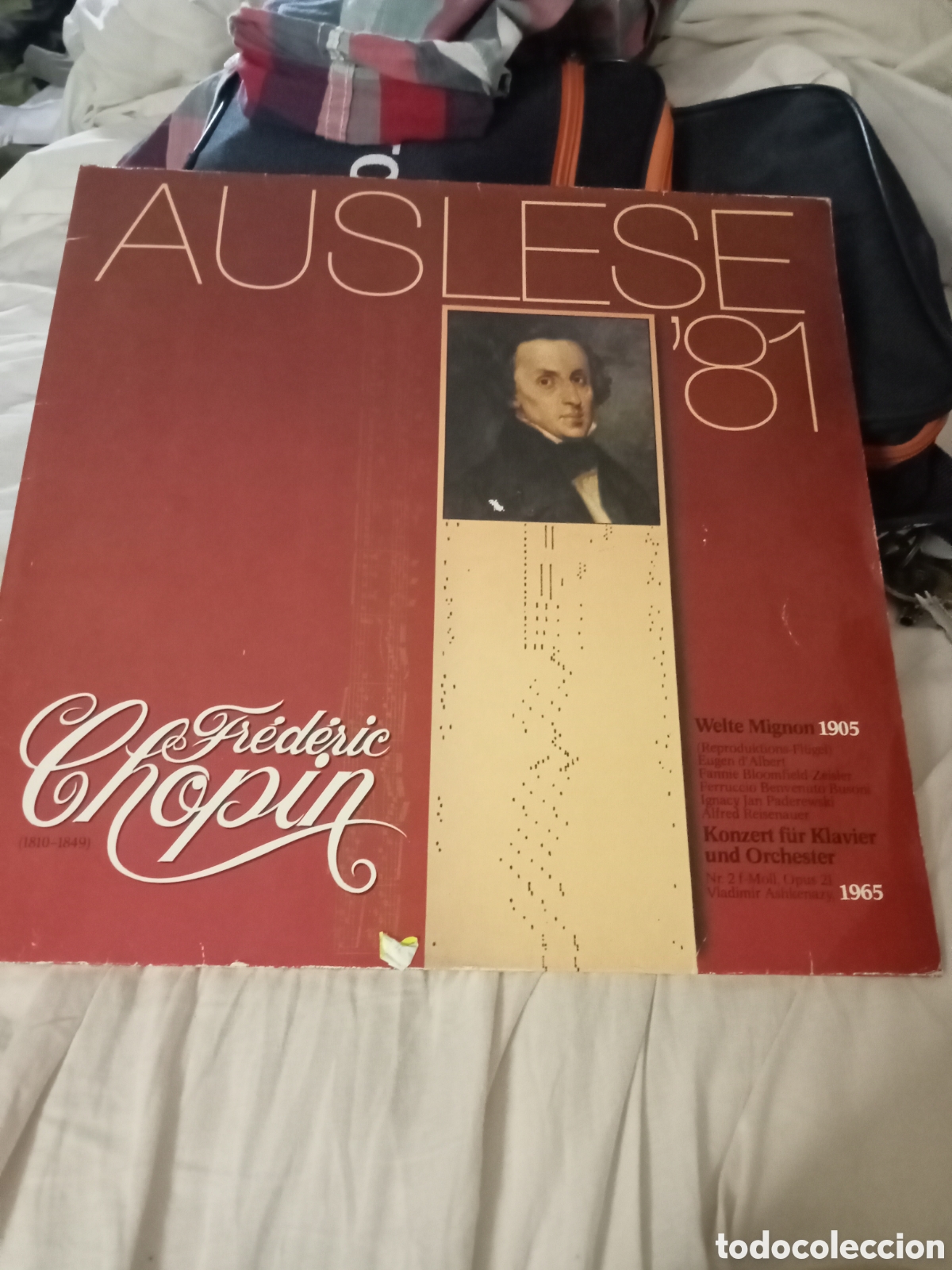 Discos de vinilo: Auslese 81Frederic Chopin