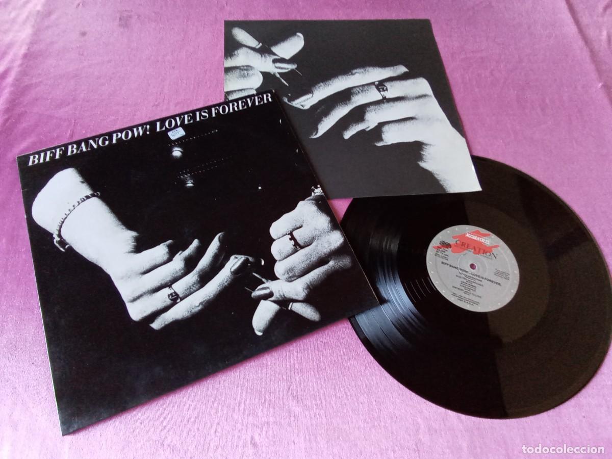 Discos de vinilo: BIFF BANG POW LOVE IS FOREVER 1988 LP L32 21