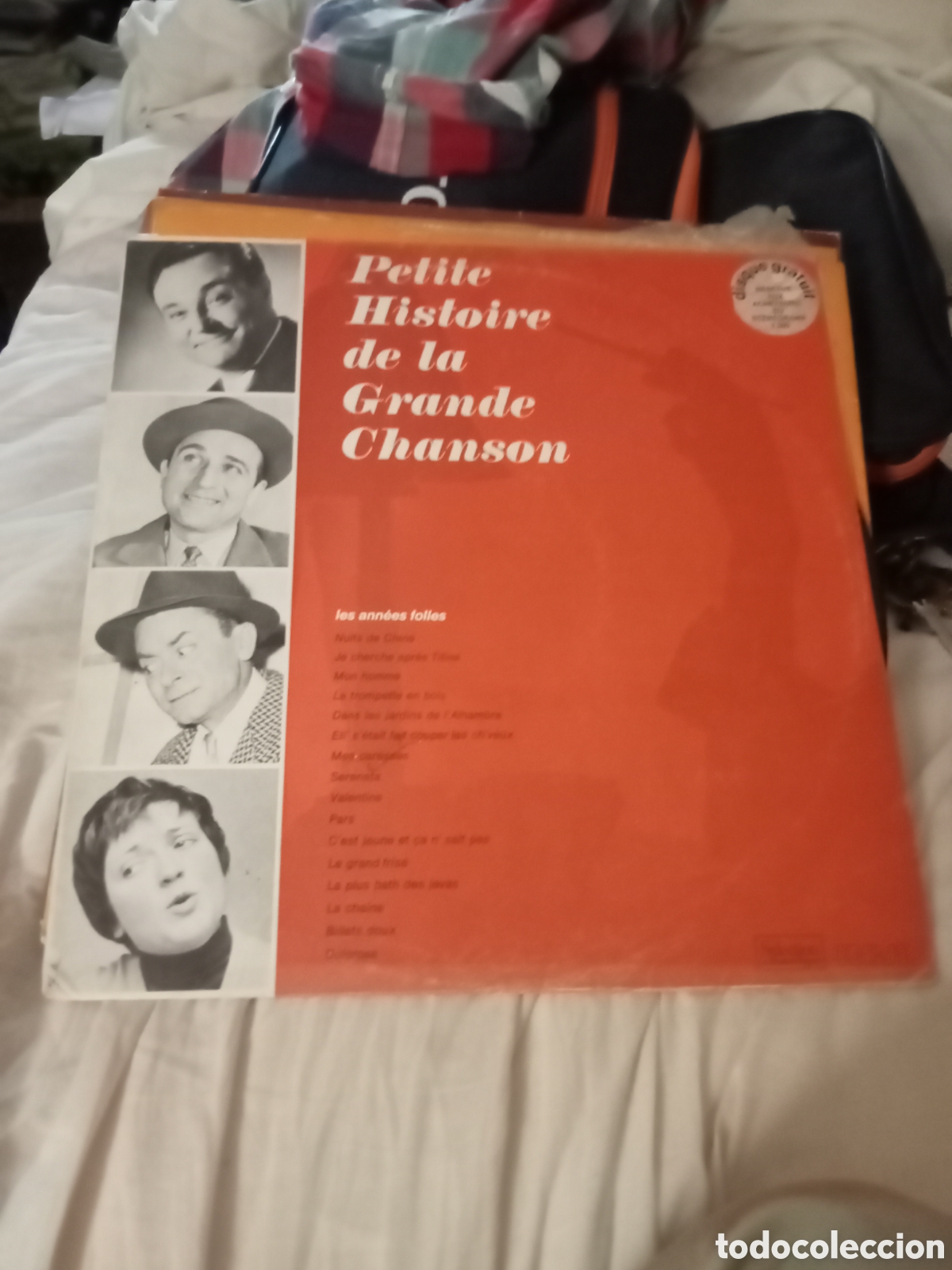 Discos de vinilo: Petite histoire de la Grande Chanson.