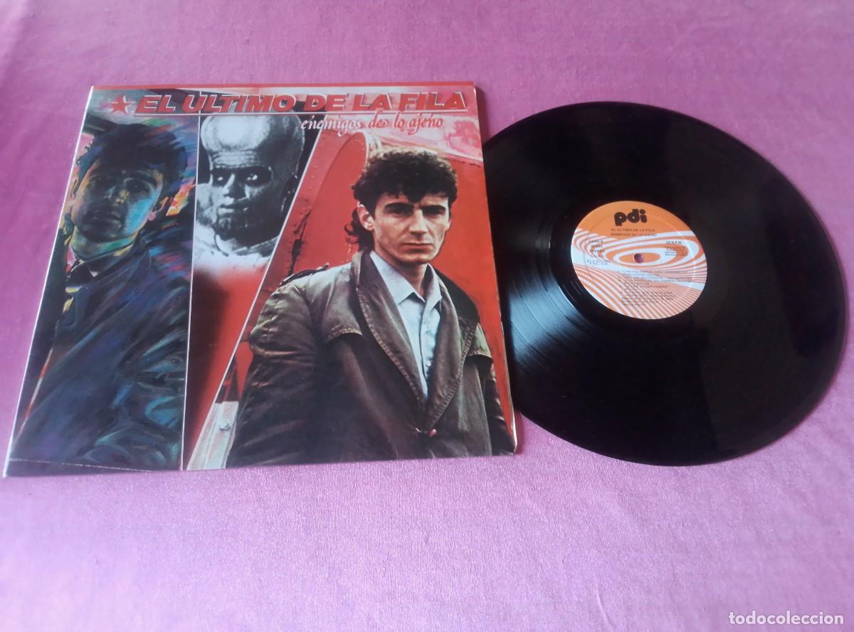 Discos de vinilo: EL &Uacute;LTIMO DE LA FILA ENEMIGOS DE LO AJENO 1986 LP L32 21