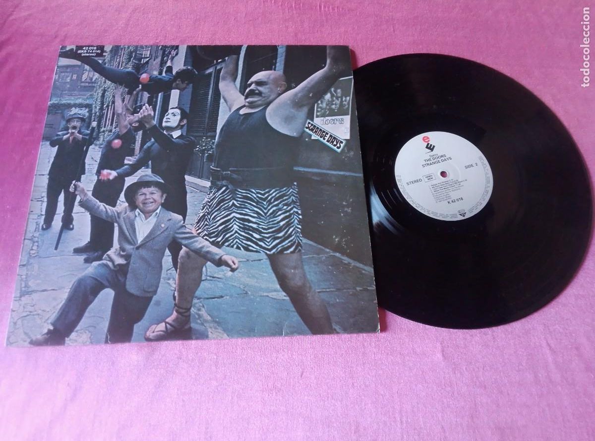 Discos de vinilo: THE DOORS STRANGE DAYS 1967 LP L32 21