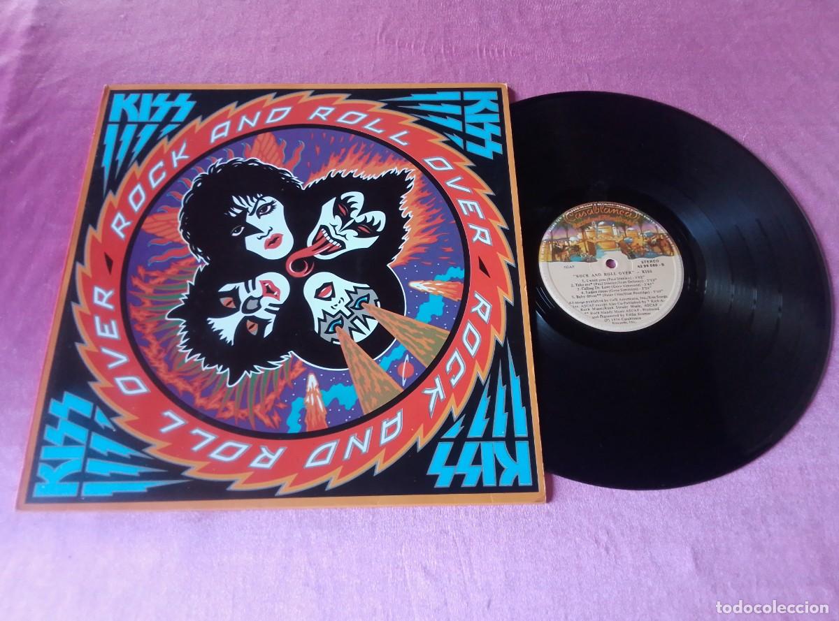 Discos de vinilo: KISS ROCK AND ROLL OVER 1976 LP L32 21