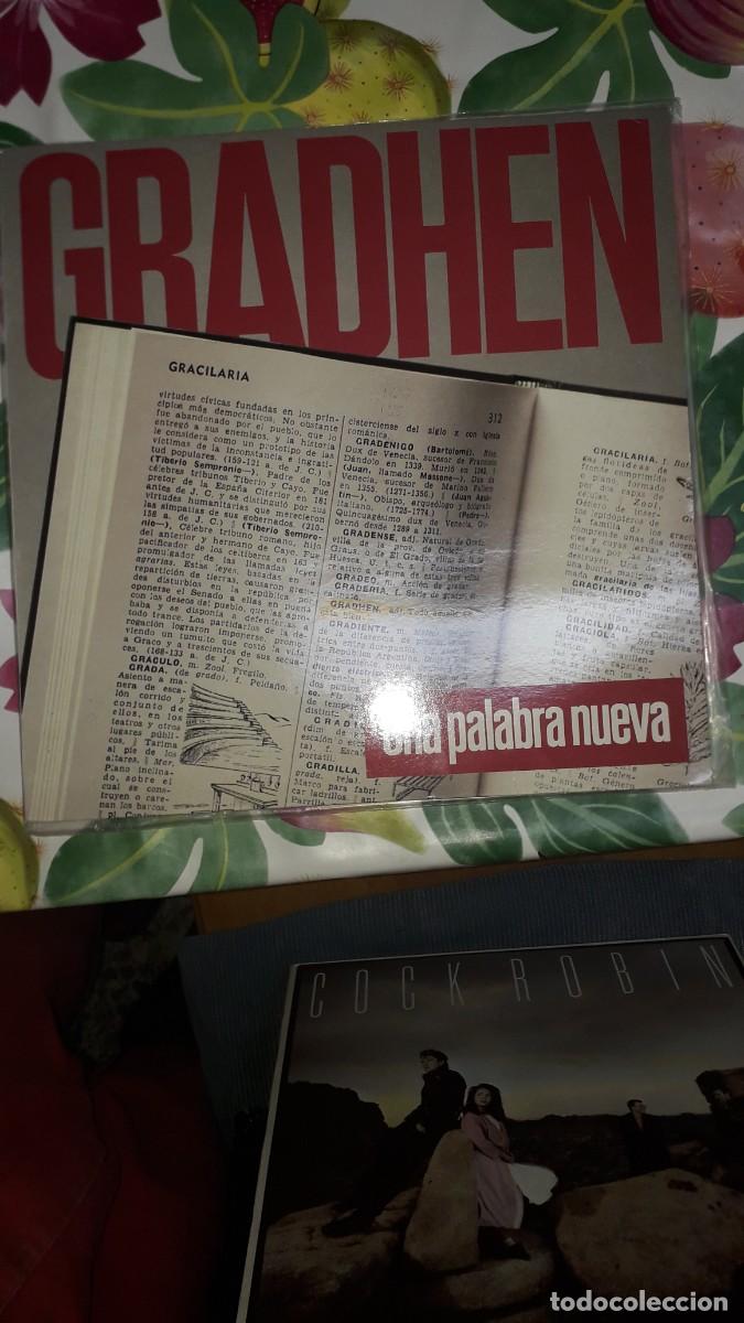 Discos de vinilo: Gradhen-Una Palabra Nueva-1&deg;ESPA-1990-hard rock(8&euro; CERTI)