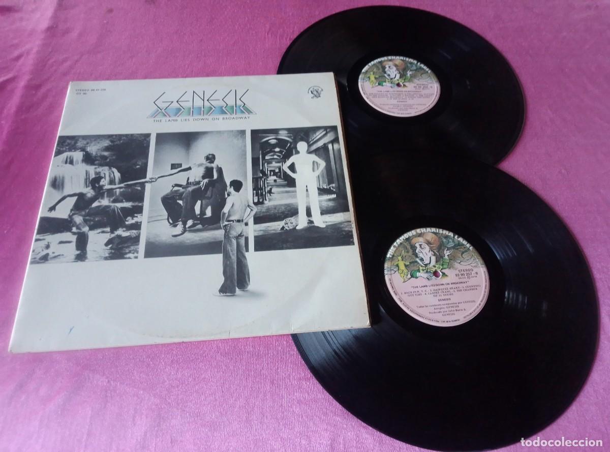 Discos de vinilo: GENESIS THE LAMB LIES DOWN ON BROADWAY DOBLE 1974 LP L32 21
