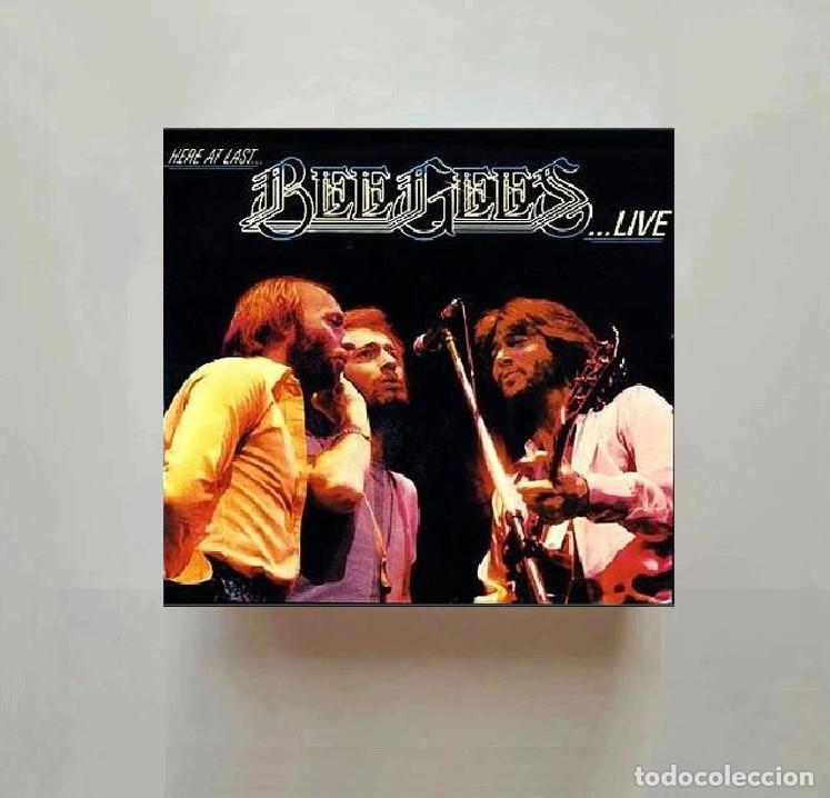 Discos de vinilo: [DOBLE LP VINILO]. BEE GEES. HERE AT LAST. LIVE.