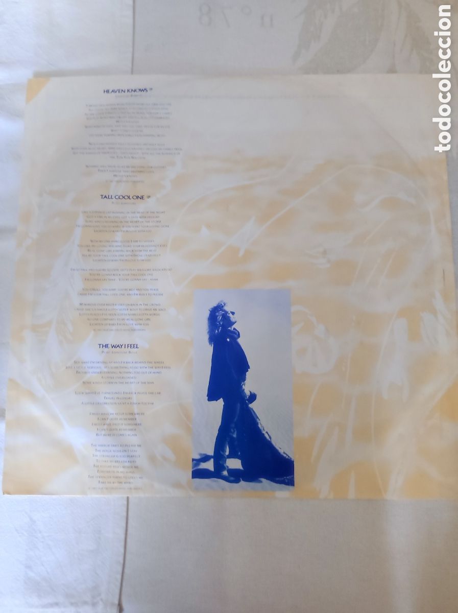 Discos de vinilo: ROBERT PLANT - NOW AND ZEN - Foto 3