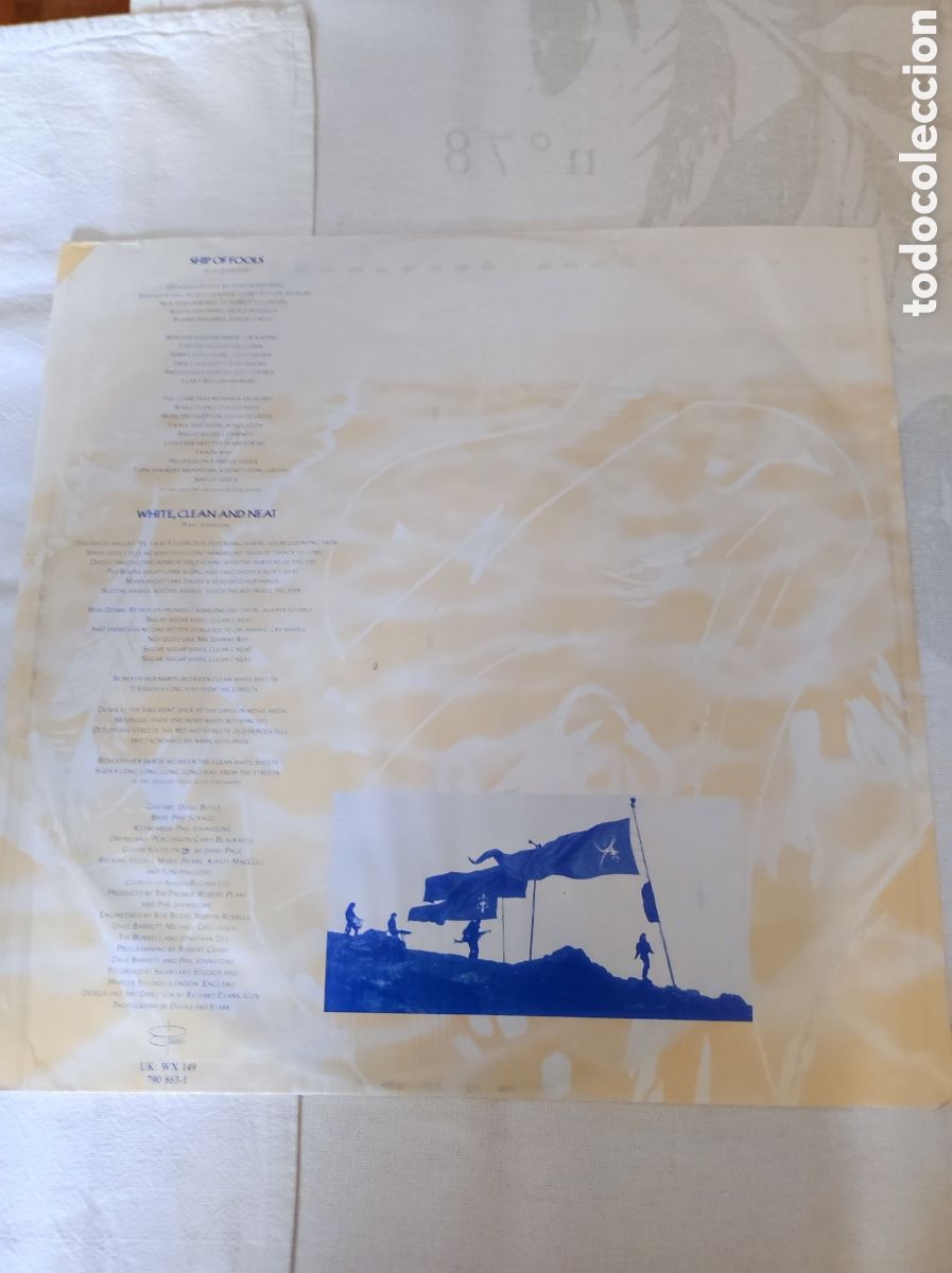 Discos de vinilo: ROBERT PLANT - NOW AND ZEN - Foto 4
