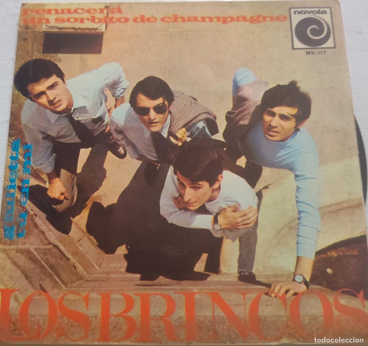 Discos de vinilo: LOS BRINCOS EP RENACERA / UN SORBITO DE CHAMPAGNE_ OTROS-PEDIDO MINIMO 11 EUROS