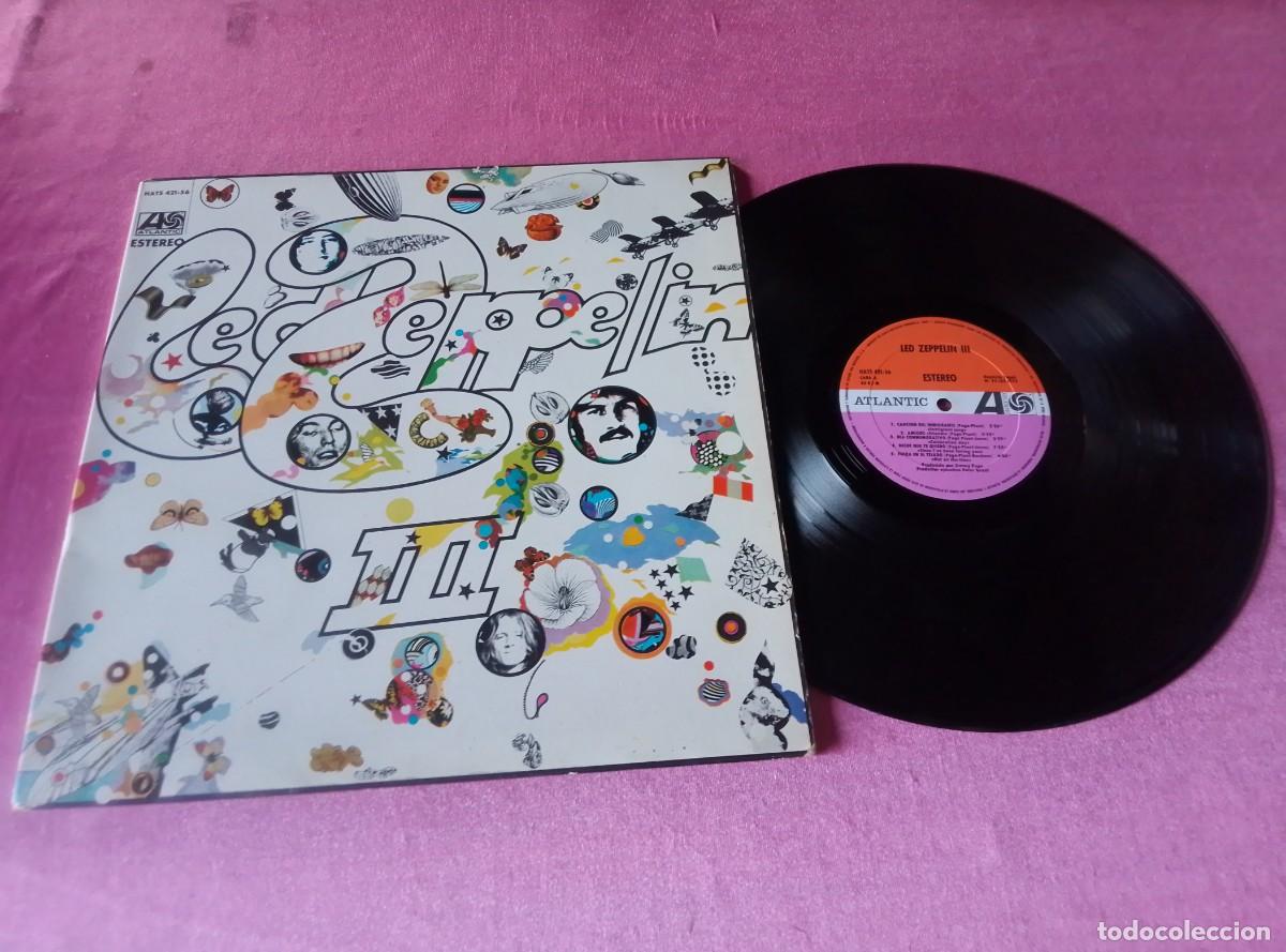 Discos de vinilo: LED ZEPPELIN III 1970 LP L32 21