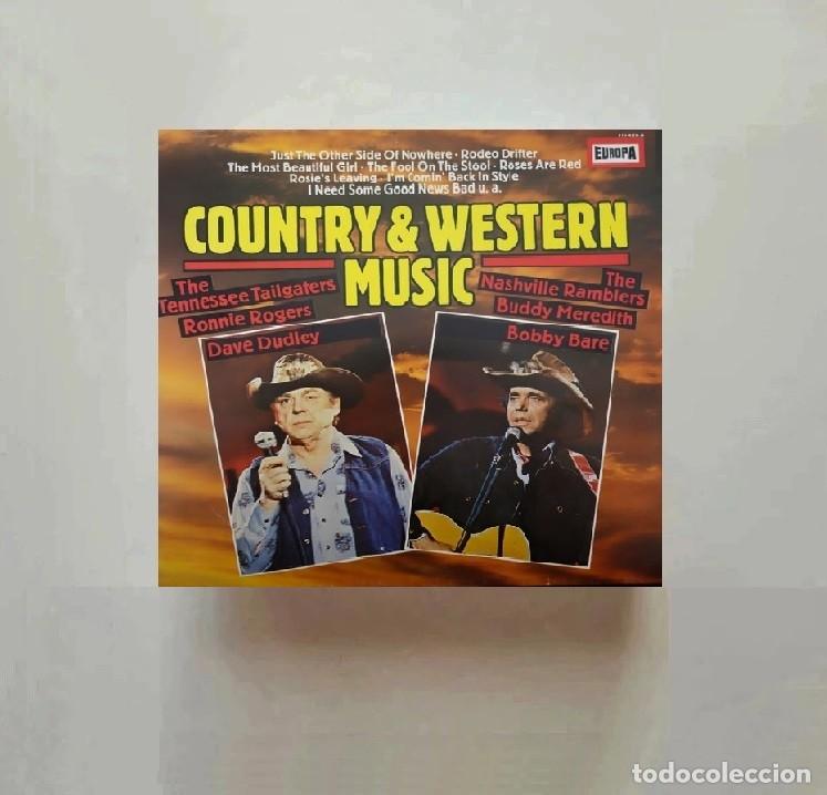 Discos de vinilo: [LP VINILO]. COUNTRY & WESTERN MUSIC. VARIOS ARTISTAS. RECOPILATORIO.