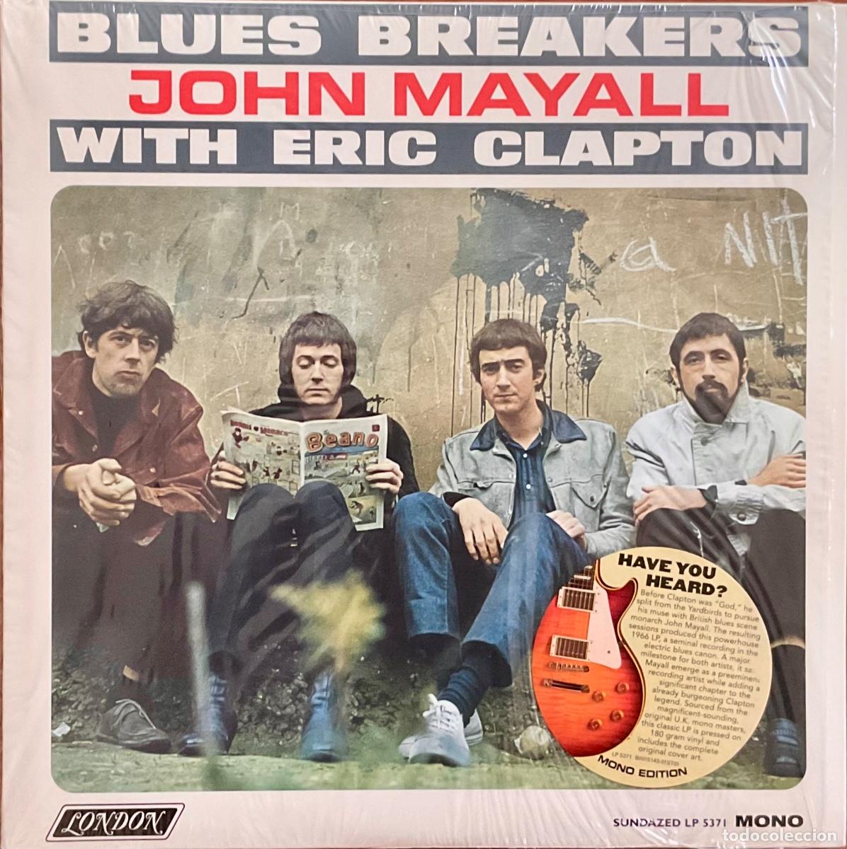 Discos de vinilo: JOHN MAYALL WITH ERIC CLATON - BLUES BREAKERS