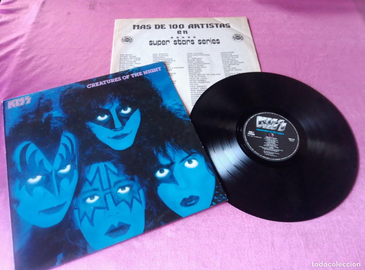 Discos de vinilo: KISS CREATURES OF THE NIGHT 1982 LP L32 21