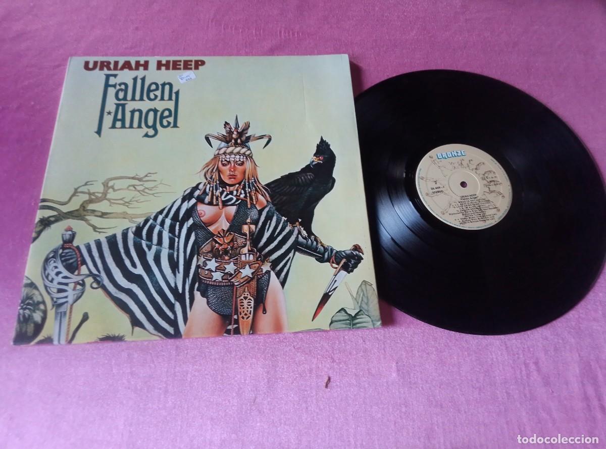 Discos de vinilo: URIAH HEEP FALLEN ANGEL 1978 LP L32 21