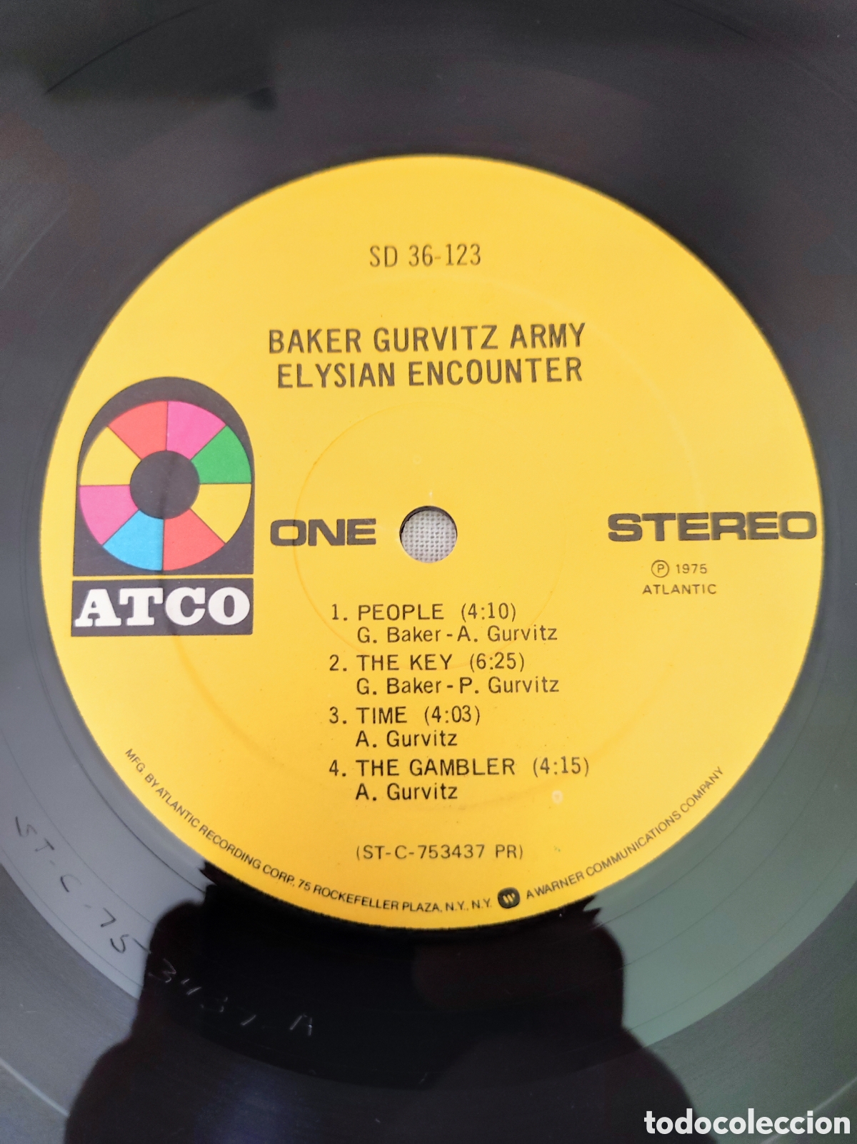 Discos de vinilo: BAKER GURVITZ ARMY - ELYSIAN ENCOUNTER - Foto 6