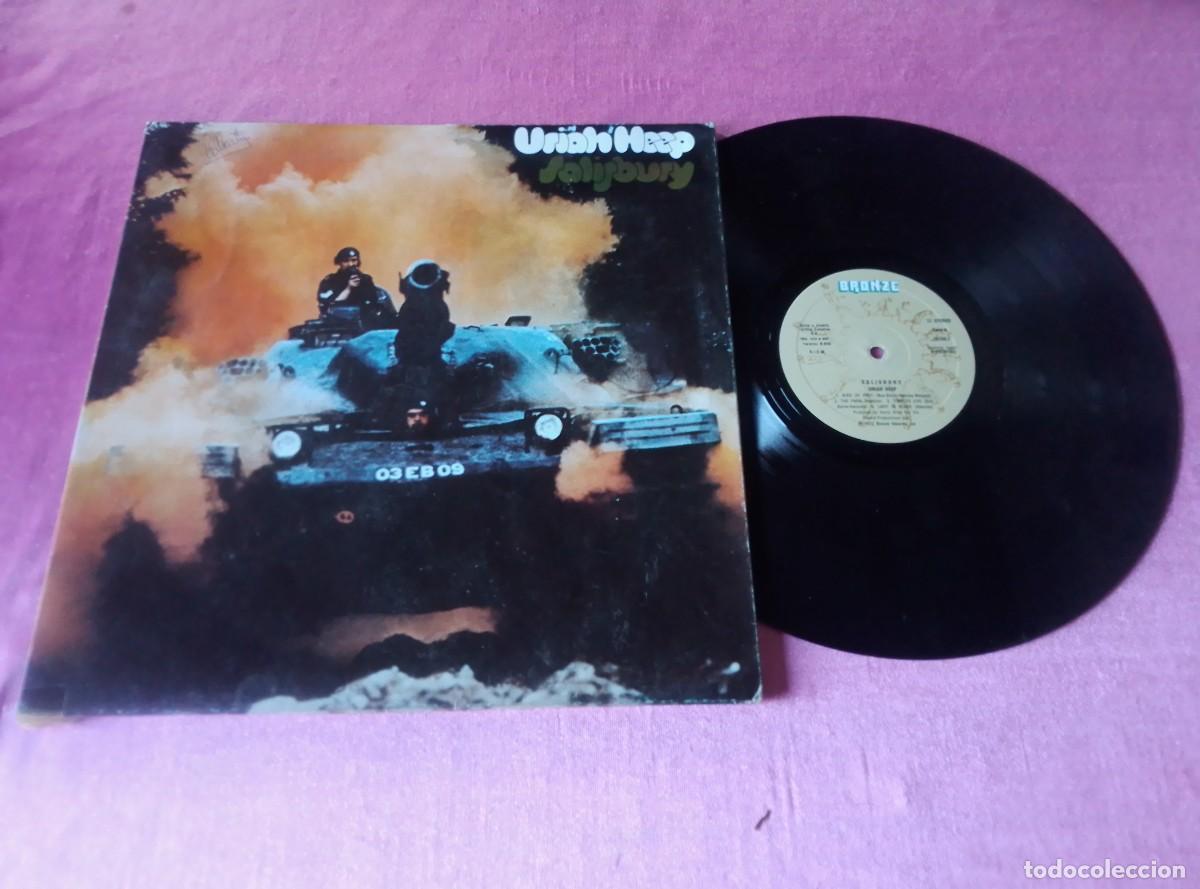 Discos de vinilo: URIAH HEEP SALIDBURY 1972 LP L32 21
