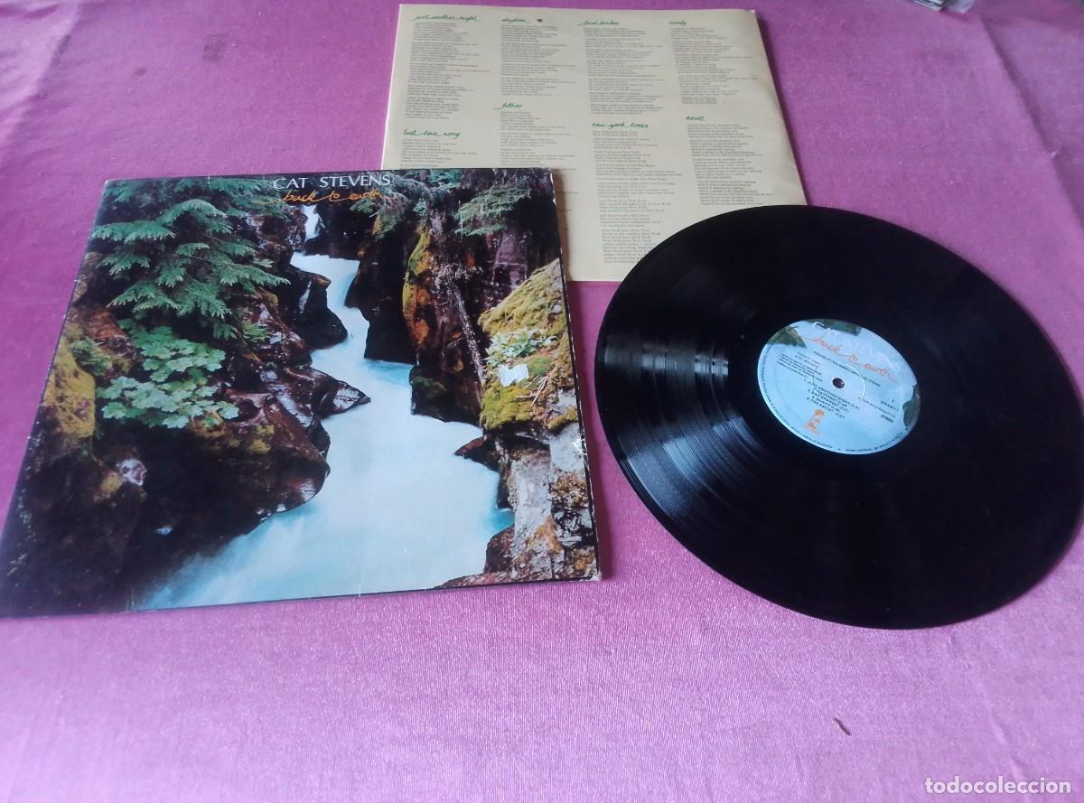 Discos de vinilo: CAT STEVENS BACK TO EARTH 1978 LP L32 22