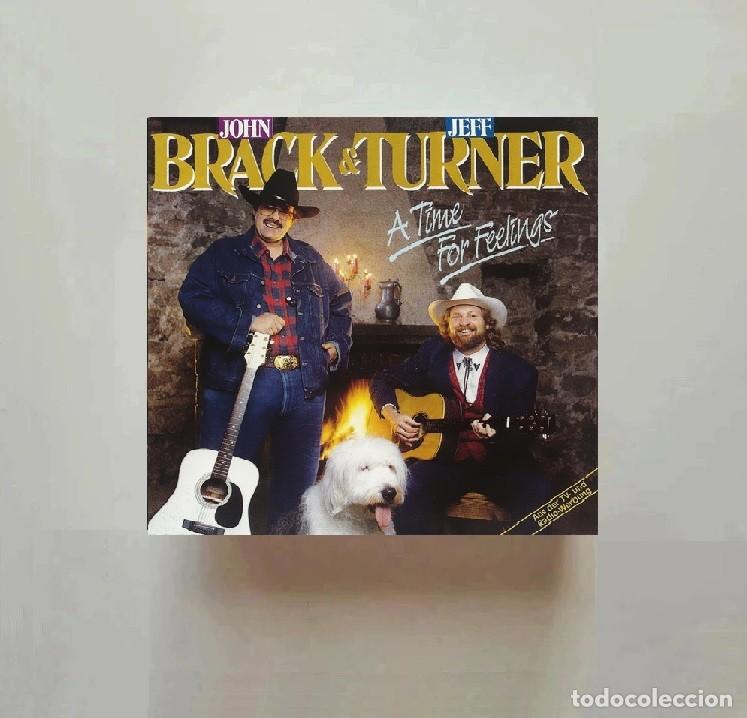 Discos de vinilo: [LP VINILO]. JOHN BRACK. JEFF TURNER. A TIME FOR FEELINGS. COUNTRY. FOLK.