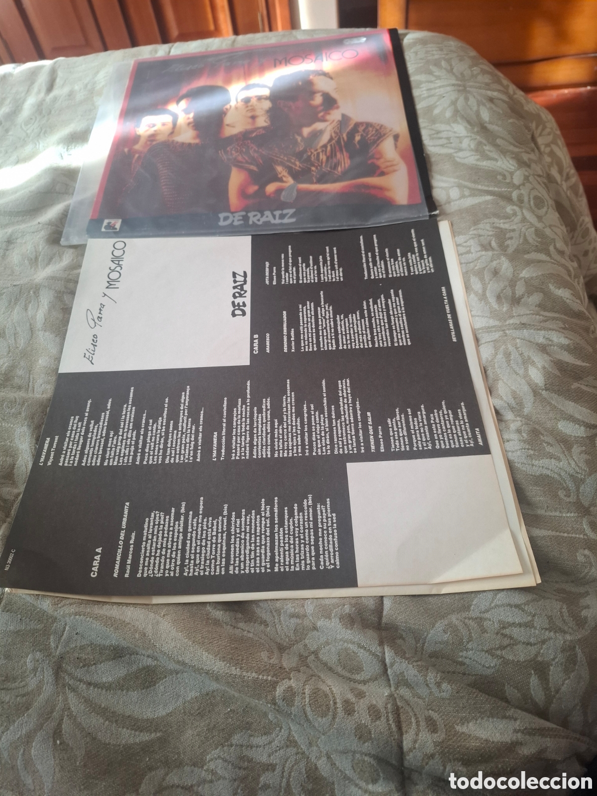 Discos de vinilo: Eliseo Parra Y Mosaico Vinilo. De Ra&iacute;z RNE 1985