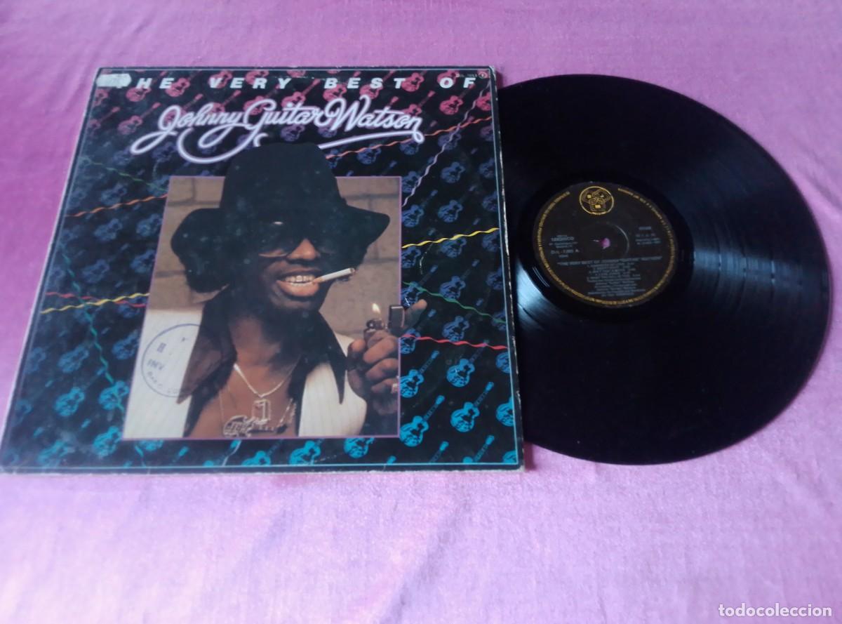 Discos de vinilo: THE VERY BEST OF JOHNNY GUITAR WATSON 1981 LP L32 22