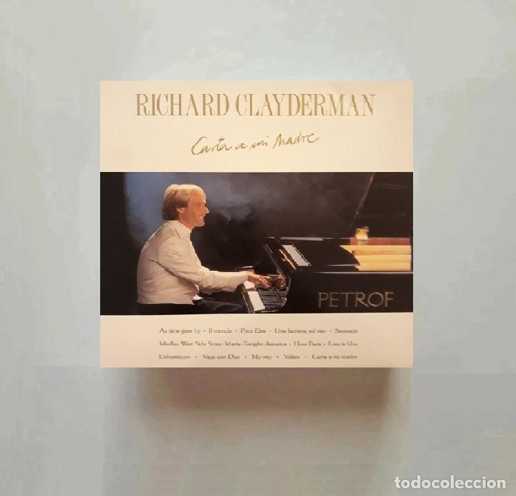 Discos de vinilo: [LP VINILO]. RICHARD CLAYDERMAN. CARTA A MI MADRE.