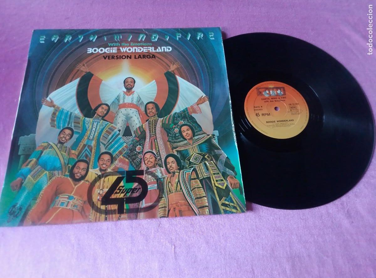 Discos de vinilo: EART WIND FIRE BOOGIE WONDERLAND 1979 LP L32 22